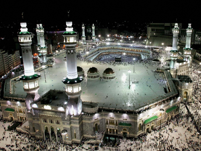 1. The Grand Mosque, Mecca — $30 billion+ (£20.5 billion+). The world