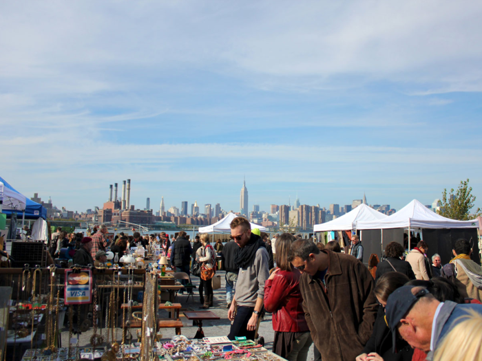 Flea market items