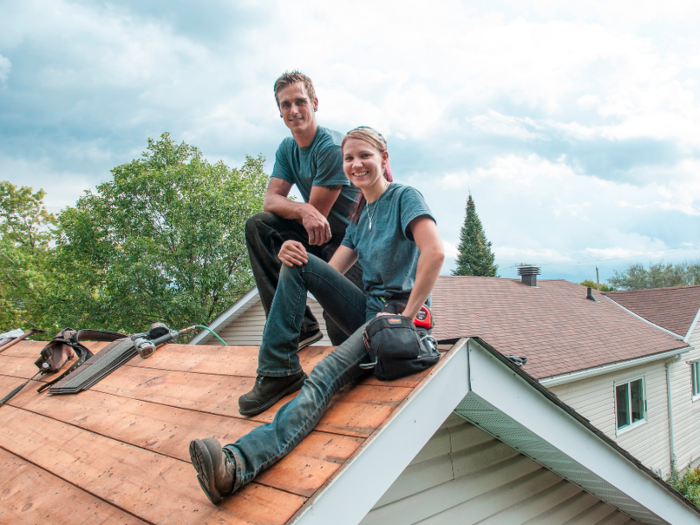 22 (tie). Helpers — roofers