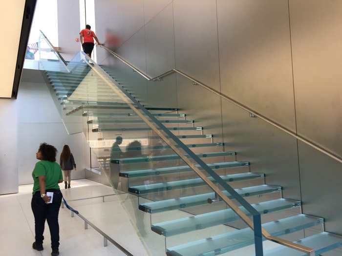 Apple spent $1 million on the stairs in the new San Francisco Apple Store