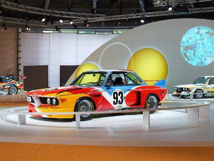 Another great BMW: the 3.0 CSL. This is a racing variant and one of BMWs famous "art cars." American sculptor Alexander Calder painted this one.