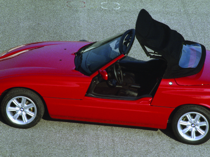 The BMW Z1 roadster will forever be remembered for one thing: Its electronic slide-down doors.