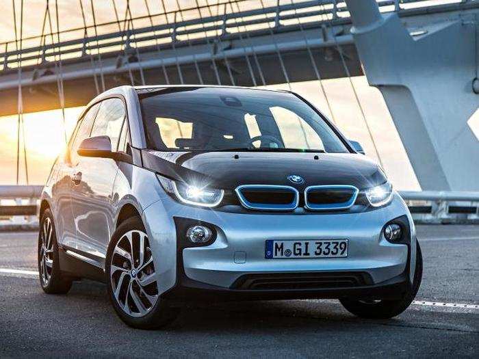 ... and the i3, an all-electric city car and the smallest of BMW