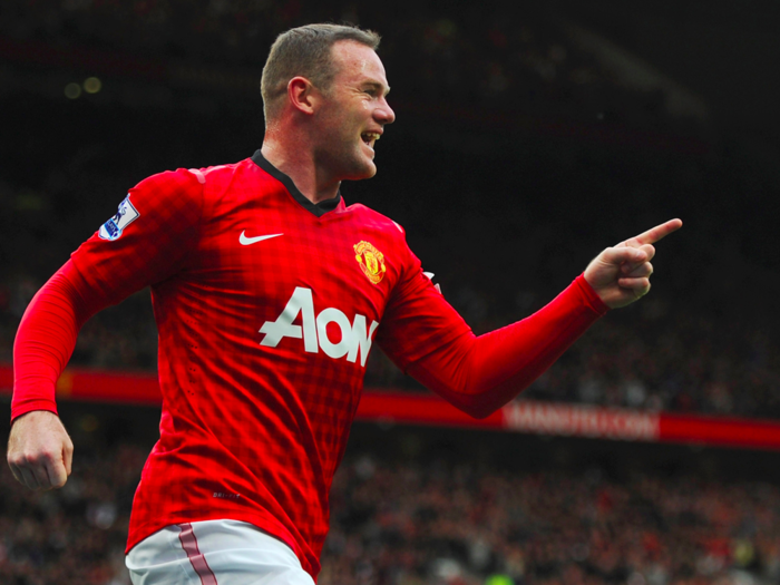 1. Wayne Rooney — Manchester United