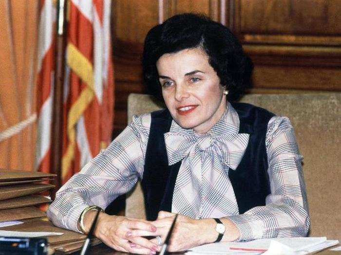 She presided over the city for 10 years, then became a U.S. Senator in 1992. She still serves in the Senate today.