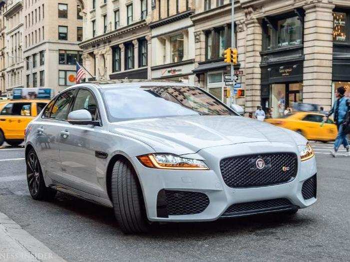 To drive, the XF is a joy. Even at more than 16-feet-long and nearly 3,800 pounds, the Jag proved to be surprisingly nimble. I