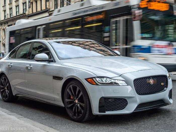 So, has the grown up XF lost its sporty spirit? Absolutely not. From its supercharged V6 and fast shifting 8-speed to its torque-vectoring technology and adjustable drive modes, the XF retains the pep of a sports car without shedding its suit of civility. It