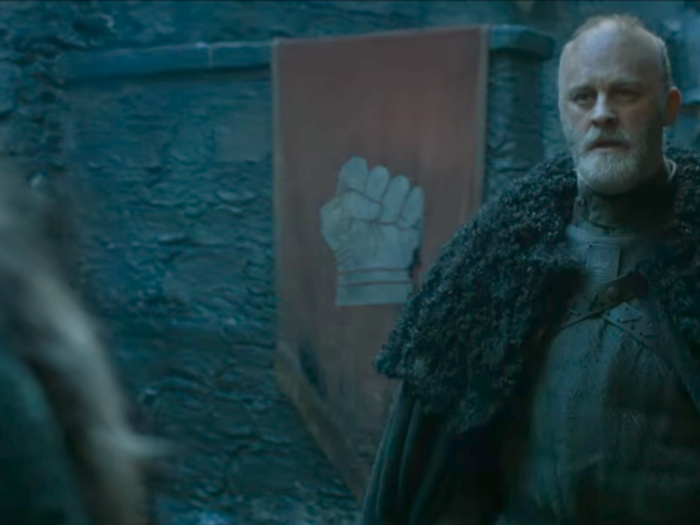 We get a first look at Galbart Glover, the Lord of House Glover in the North.