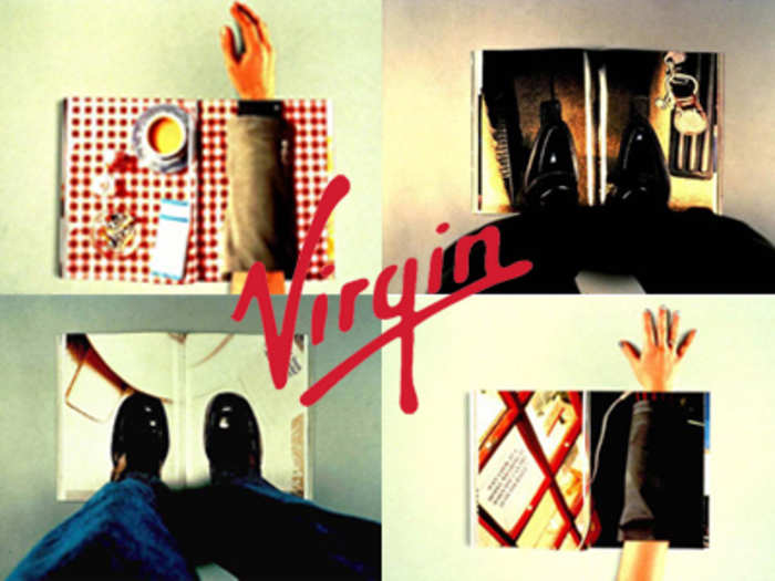 Branson launched the Virgin Clothing collection in 1998.