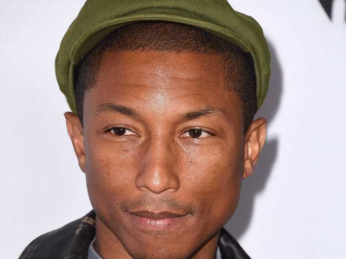 Musician, philanthropist, and entrepreneur Pharrell Williams rolls out of bed at 9 a.m. without an alarm clock.