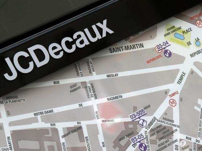 21. JCDecaux — $3.74 billion in media revenue