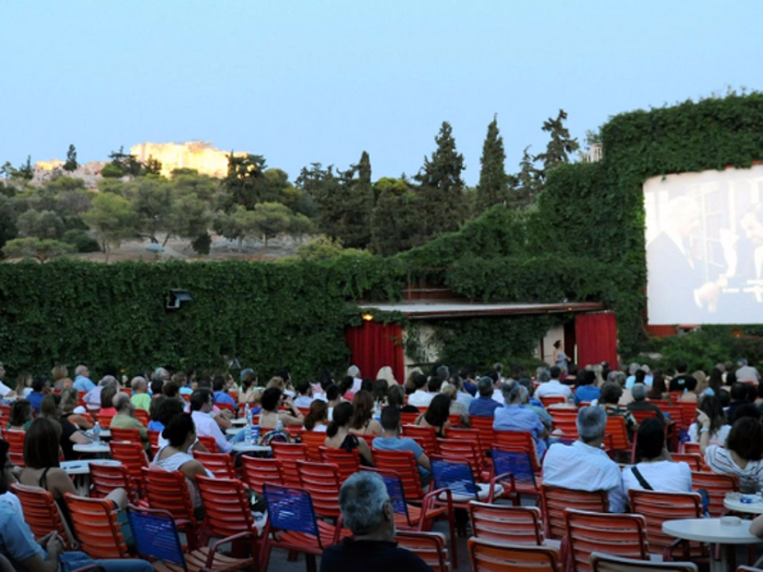 Cine Thisio in Athens, Greece