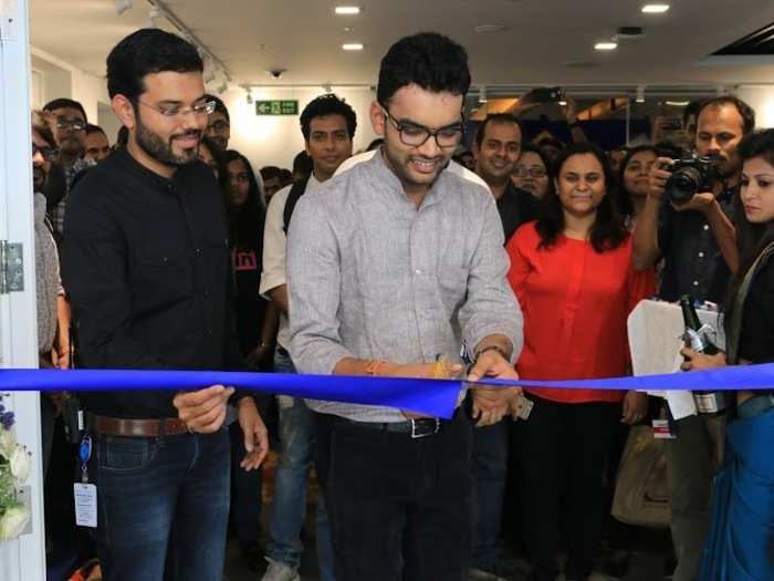 Akshay Kothari, LinkedIn, India Head Inaugurating Office