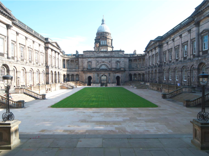 8. University of Edinburgh — The second toughest computer science course to get onto in Scotland is Edinburgh