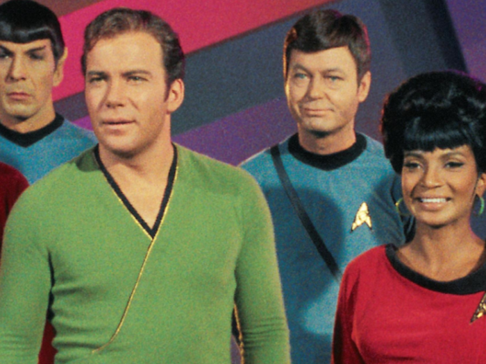 8. "Star Trek" has really diverse lead characters