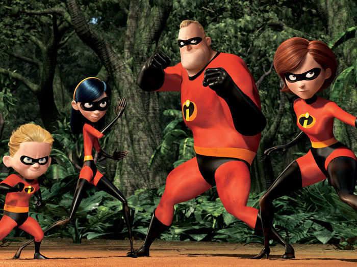 7. “The Incredibles” (2004)