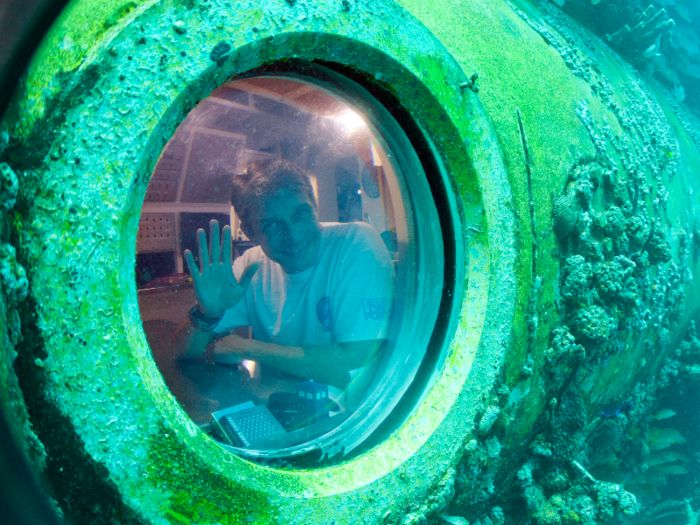 But the underwater record (31 days!) was set by Fabien Cousteau in the summer of 2014. Cousteau beat his grandfather Jacques by one day — though there