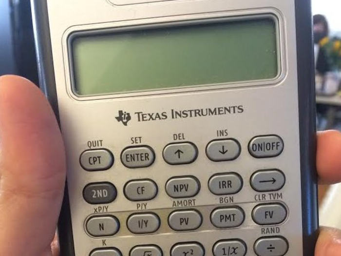 A CFA test-taker forgot his calculator and no one wanted to share their back-ups.