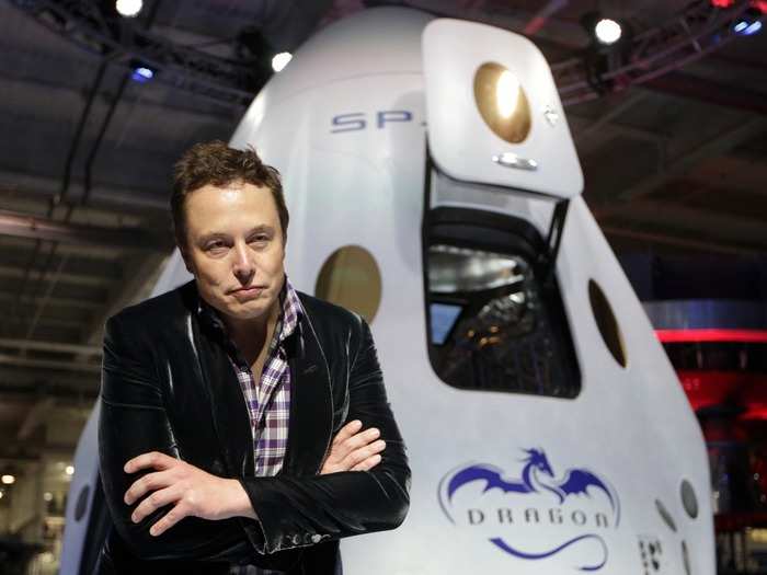 Musk also revealed that he wants to begin sending humans to Mars by 2024.