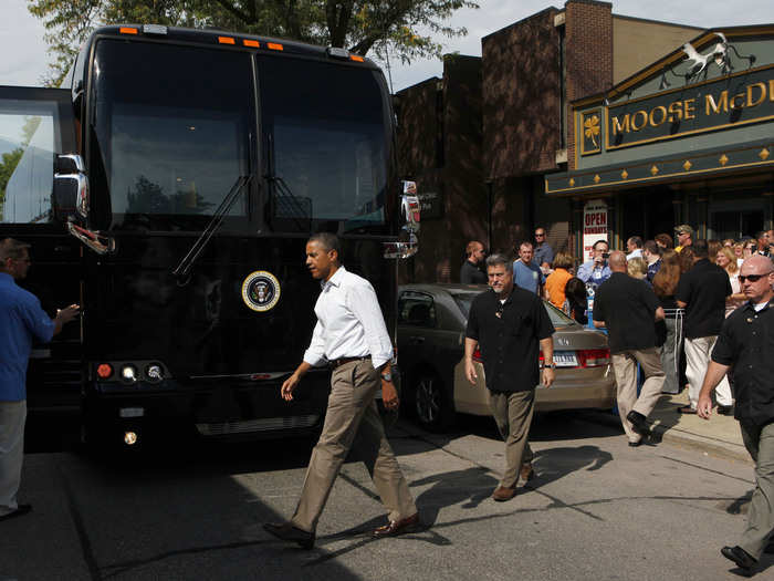 Just like “The Beast,” only a select few will ever sit behind the wheel of Ground Force One.