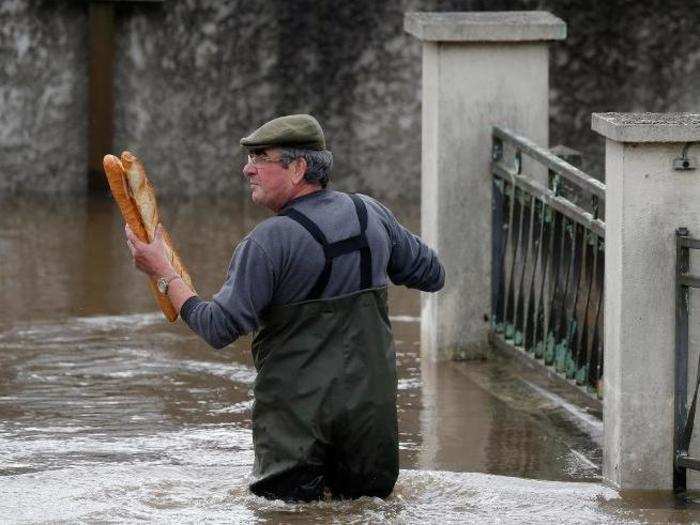 Parisians have their priorities.