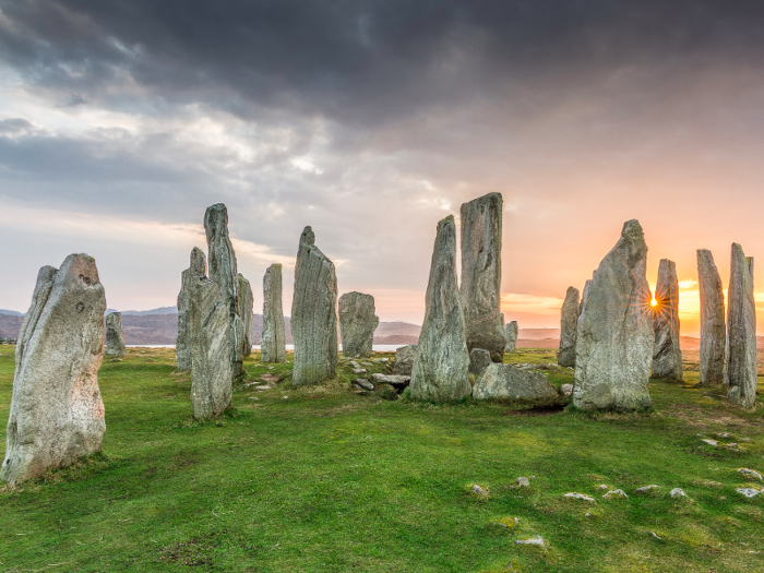 But have you heard of the Calanais I Stones? Not much is known about the 5,000-year-old stone circle on the Isle of Lewis, Scotland. The group is made up of 50 stones, the most impressive of which is 4 metres tall.