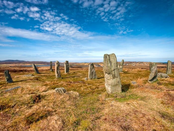 Nearby, Calanais II is the smaller brother of Calanais I, but its beauty is undeniable. The site was first recorded in 1846 after a clearance of peat.