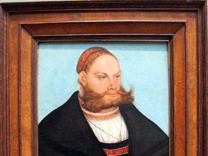 Portrait of Lukas Spielhausen by Lucas Cranach the Elder.