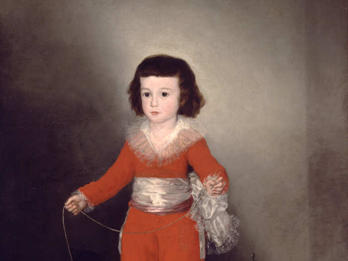 "Manuel Osorio Manrique de Zun~iga" (1784–1792) by Goya.