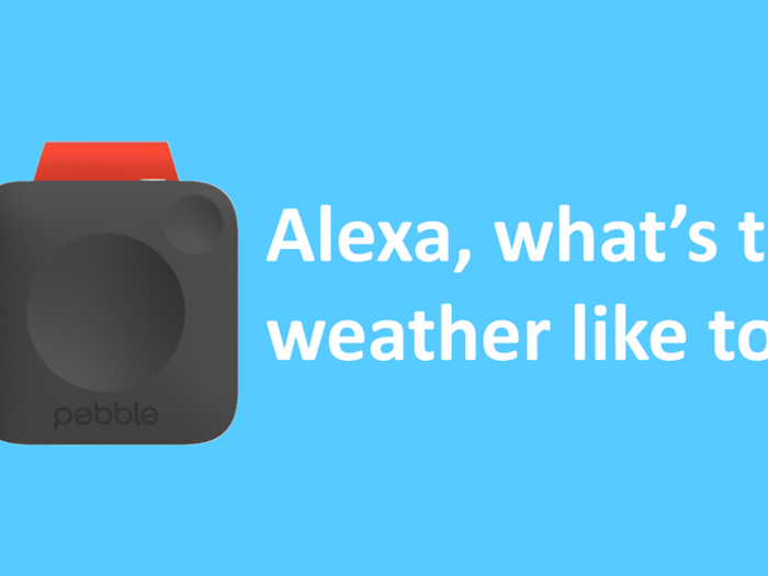 Integration with Alexa would also let you get weather and traffic updates.