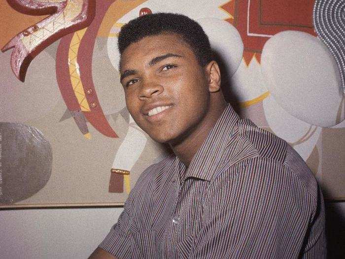 Muhammad Ali in March 1964.