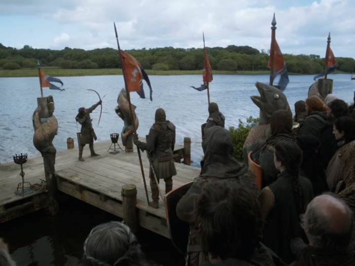 "Game of Thrones" producers used it as the backdrop for Riverrun, Catelyn Stark