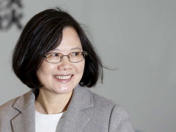 17. Taiwan President Tsai Ing-wen