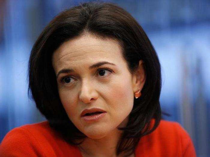 7. Chief Operating Officer of Facebook Sheryl Sandberg