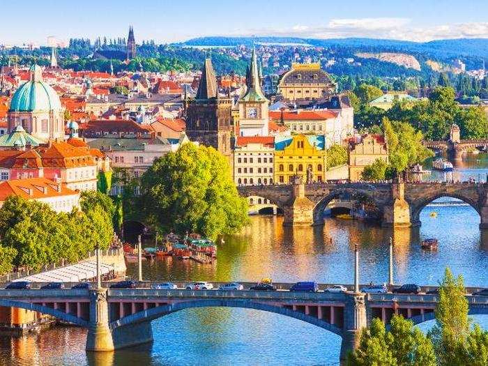 5. Prague, Czech Republic — The Czech capital is best seen on foot, so make sure you visit with friends who won