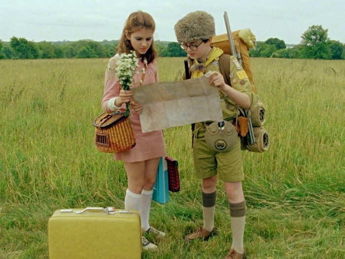 12. "Moonrise Kingdom"