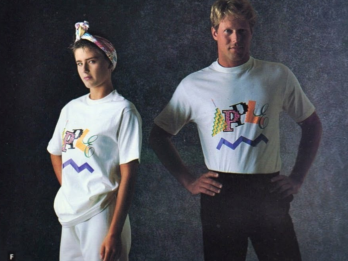 Under Sculley, Apple would take some oddball detours. In 1986, Apple had the strange idea to get into fashion with The Apple Collection, a line of computer-inspired "finery."