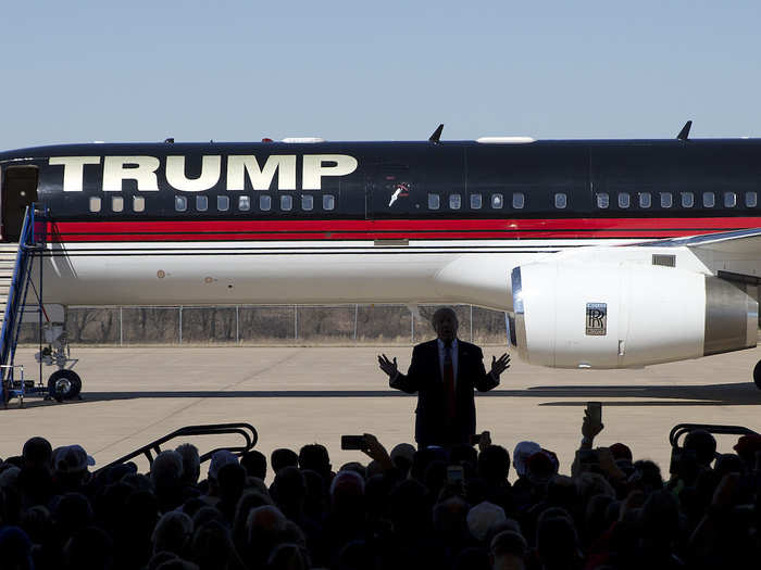 The Rolls-Royce engines are a feature Trump was very keen to have on his plane.