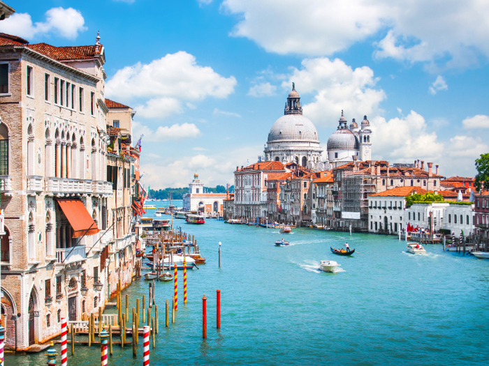 23. The Italian city of Venice is built on more than 100 small islands on a lagoon in the Adriatic Sea. Locals and tourists alike can enjoy its waterfront dining establishments, luxury shopping options, variety of Renaissance artworks, and the famous Carnival festival.