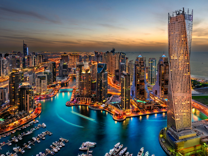 16. Dubai, located in the United Arab Emirates, draws in travelers from around the world thanks to its famous shopping malls and its awe-inspiring modern architecture. The city is home to the Dubai Miracle Garden, which is the world