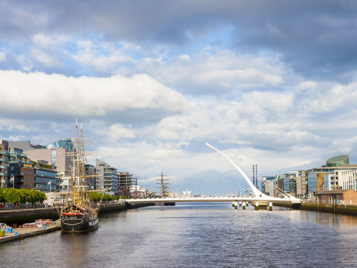 11. Dublin, Ireland, the birthplace of some of the world