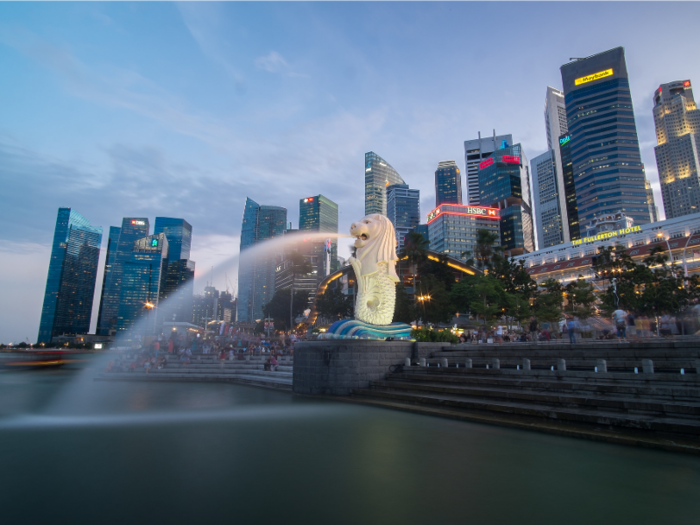 5. The city-state of Singapore includes a total 63 islands and is a paradise for both shoppers and foodies. It