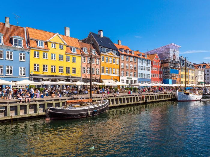 4. The Danish capital of Copenhagen, which sits on the coastal islands of Zealand and Amager, has plenty of bridges and waterside walkways. Besides having the world