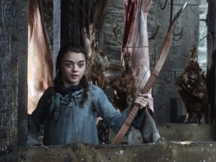 At the start of the series, Arya Stark was the tomboyish little Stark sister that hated everything her sister Sansa loved.