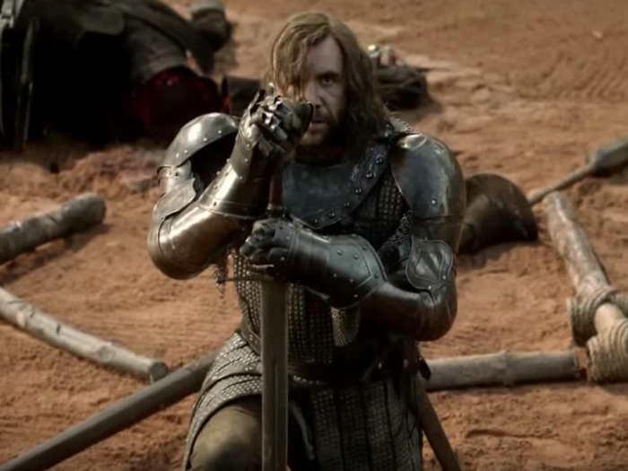 In season one, The Hound (Sandor Clegane) was Joffrey Baratheon