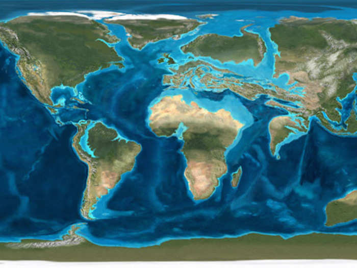 Most of these ocean crossings happened about 30 million years ago. South America had not yet drifted far from Africa — making the south Atlantic considerably narrower.