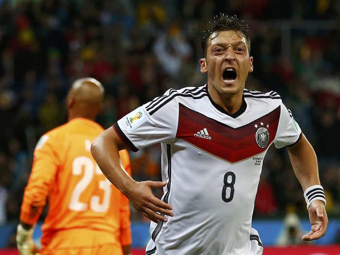 T-7. Mezut Özil — Germany