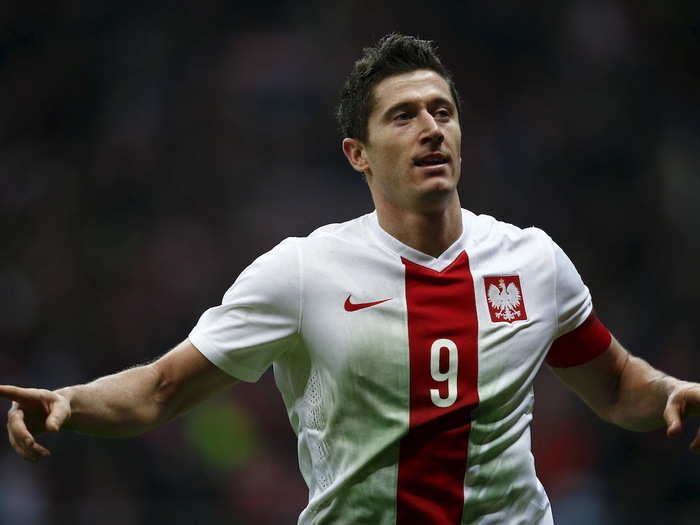 T-3. Robert Lewandowski — Poland