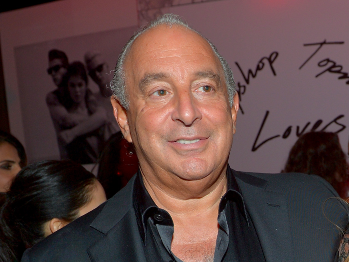 And up next..... Sir Philip Green!