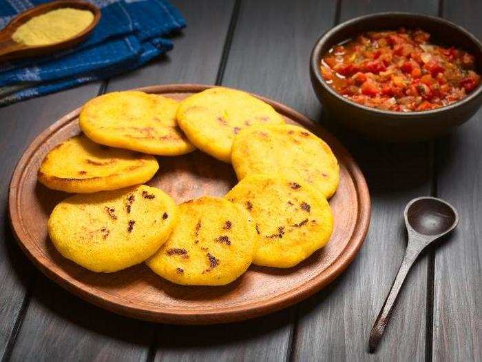 Colombia: Arepas